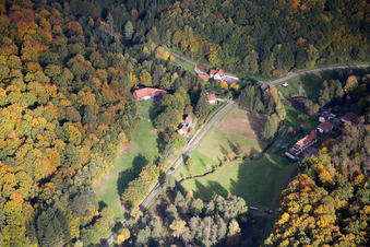 Windstein dans le département Bas Rhin, France d'un drone