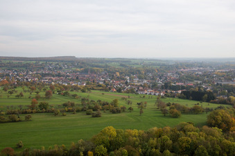 Niederbronn-les-Bains dans le département Bas Rhin, France d'un drone