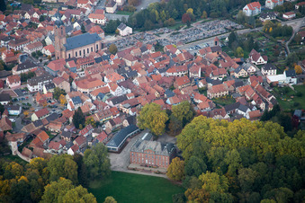 Photographie aérienne de Reichshoffen dans le département Bas Rhin, France