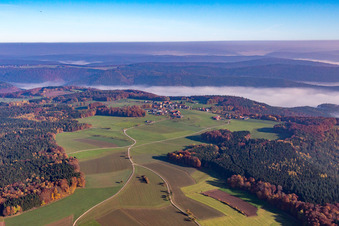 Photographie aérienne de Quartier Breitenbuch in Kirchzell dans le département Bavière, Allemagne