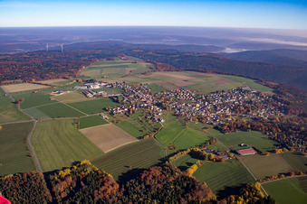 Photographie aérienne de Quartier Vielbrunn in Michelstadt dans le département Hesse, Allemagne