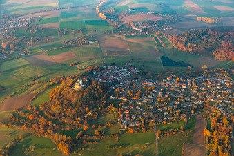 Quartier Hering in Otzberg dans le département Hesse, Allemagne d'en haut