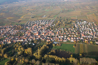 Vue aérienne de Quartier Godramstein in Landau in der Pfalz dans le département Rhénanie-Palatinat, Allemagne