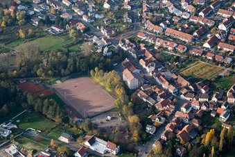 Quartier Godramstein in Landau in der Pfalz dans le département Rhénanie-Palatinat, Allemagne hors des airs