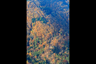 Vue aérienne de Maison des Amis de la Nature Kiesbuckel à Frankweiler dans le département Rhénanie-Palatinat, Allemagne