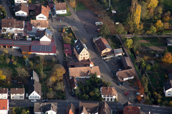Image drone de Quartier Ingenheim in Billigheim-Ingenheim dans le département Rhénanie-Palatinat, Allemagne
