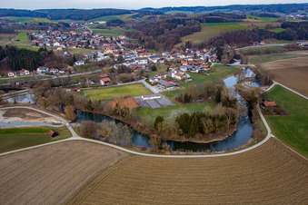 Photographie aérienne de Quartier Brombach in Bad Birnbach dans le département Bavière, Allemagne