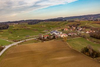 Photographie aérienne de Quartier Aunham in Bad Birnbach dans le département Bavière, Allemagne