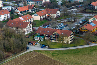 Quartier Aunham in Bad Birnbach dans le département Bavière, Allemagne vue d'en haut