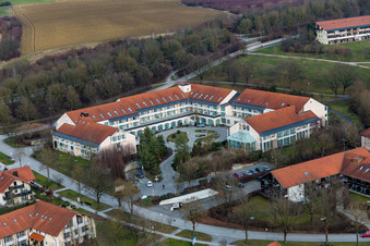 Quartier Aunham in Bad Birnbach dans le département Bavière, Allemagne vue du ciel