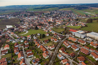 Bad Birnbach dans le département Bavière, Allemagne vue du ciel