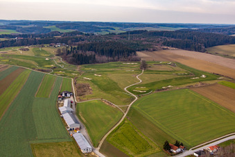 Enregistrement par drone de Bad Birnbach dans le département Bavière, Allemagne