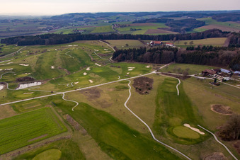 Bad Birnbach dans le département Bavière, Allemagne du point de vue du drone