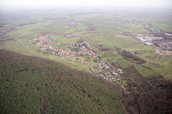 Photographie aérienne de Quartier Pleisweiler in Pleisweiler-Oberhofen dans le département Rhénanie-Palatinat, Allemagne