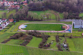 Photographie aérienne de Quartier Altenstadt in Wissembourg dans le département Bas Rhin, France