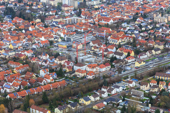 Vue aérienne de Avenue des Noyers à Kandel dans le département Rhénanie-Palatinat, Allemagne