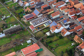 Vue aérienne de À l'Ettenbaum à Kandel dans le département Rhénanie-Palatinat, Allemagne