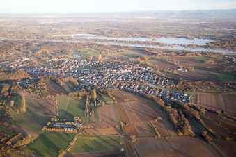 Mothern dans le département Bas Rhin, France d'en haut