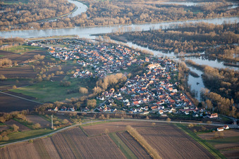 Munchhausen dans le département Bas Rhin, France d'en haut