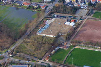 Vue aérienne de Parc technologique de Luitpoldstr à Herxheim bei Landau dans le département Rhénanie-Palatinat, Allemagne