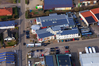 Image drone de REHA med Gesundheitspark GmbH - Département d'orthopédie et de neurologie à Herxheim bei Landau dans le département Rhénanie-Palatinat, Allemagne