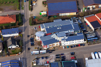 REHA med Gesundheitspark GmbH - Département d'orthopédie et de neurologie à Herxheim bei Landau dans le département Rhénanie-Palatinat, Allemagne du point de vue du drone