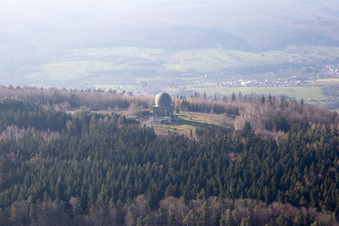 Lampertsloch dans le département Bas Rhin, France vue du ciel