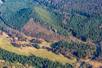 Photographie aérienne de Rumbach dans le département Rhénanie-Palatinat, Allemagne