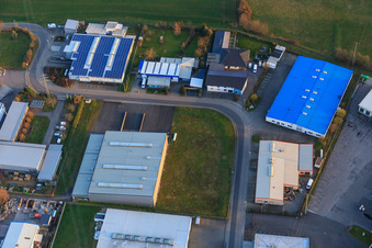 Vue aérienne de X2E System Engineering GmbH et à Rohrbach dans le département Rhénanie-Palatinat, Allemagne