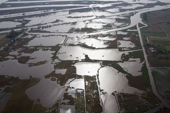 Massarosa dans le département Lucca, Italie d'en haut