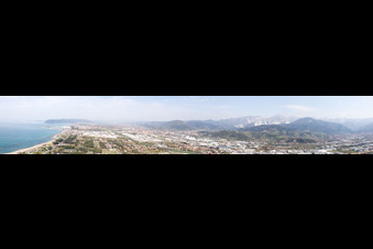 Photographie aérienne de Panorama à Avenza dans le département Toscane, Italie