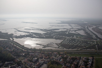Photographie aérienne de Bagni dans le département Émilie-Romagne, Italie