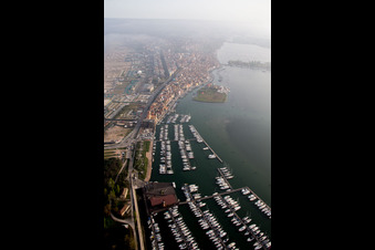 Sottomarina à Faro dans le département Vénétie, Italie vue du ciel