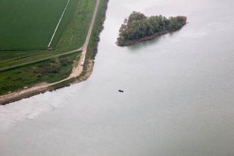 Vue aérienne de Case Ocaro dans le département Vénétie, Italie