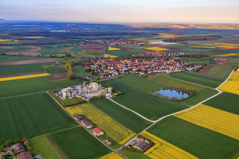Vue aérienne de CASEA GmbH à Sulzheim dans le département Bavière, Allemagne