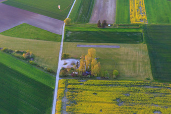 Vue aérienne de Communauté sportive modèle Gerolzhofen eV à Gerolzhofen dans le département Bavière, Allemagne
