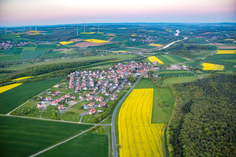 Photographie aérienne de Quartier Weyer in Gochsheim dans le département Bavière, Allemagne