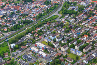 Vue aérienne de Dans le Kläuerchen x Dans les vignes à Oppenheim dans le département Rhénanie-Palatinat, Allemagne