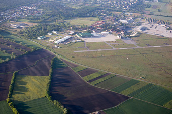Vue aérienne de Coleman à le quartier Sandhofen in Mannheim dans le département Bade-Wurtemberg, Allemagne