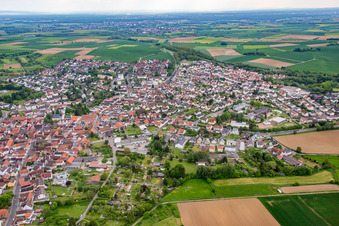 Photographie aérienne de Quartier Ostheim in Nidderau dans le département Hesse, Allemagne