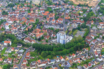 Vue aérienne de Kursana Domizil Bruchköbel Haus Helena à Bruchköbel dans le département Hesse, Allemagne