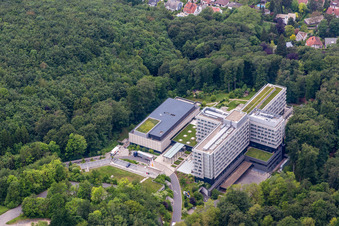 Vue oblique de Lufthansa Seeheim GmbH à Seeheim-Jugenheim dans le département Hesse, Allemagne