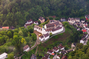 Photographie aérienne de Verrouillage à le quartier Schönberg in Bensheim dans le département Hesse, Allemagne