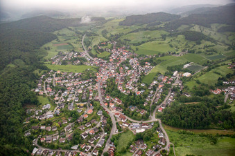 Photographie aérienne de Quartier Kirschhausen in Heppenheim dans le département Hesse, Allemagne