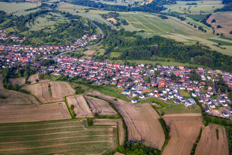 Photographie aérienne de Quartier Oberöwisheim in Kraichtal dans le département Bade-Wurtemberg, Allemagne