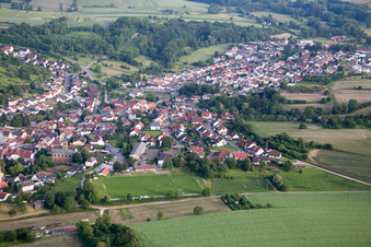 Photographie aérienne de Quartier Oberöwisheim in Kraichtal dans le département Bade-Wurtemberg, Allemagne