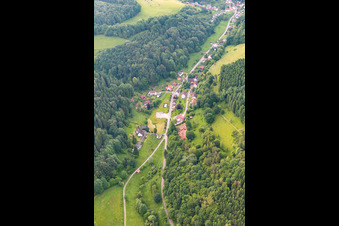 Photographie aérienne de Quartier Brombach in Eberbach dans le département Bade-Wurtemberg, Allemagne