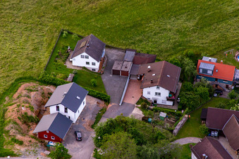 Photographie aérienne de Quartier Brombach in Eberbach dans le département Bade-Wurtemberg, Allemagne