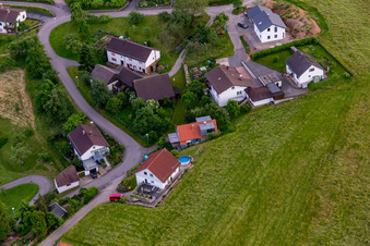 Image drone de Quartier Brombach in Eberbach dans le département Bade-Wurtemberg, Allemagne