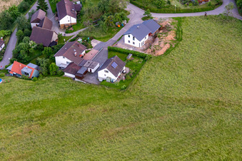 Photographie aérienne de Quartier Brombach in Eberbach dans le département Bade-Wurtemberg, Allemagne
